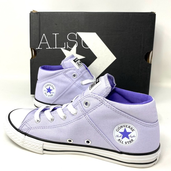 Converse Ctas Madison Mid Top Canvas Purple K/W - Picture 6 of 10